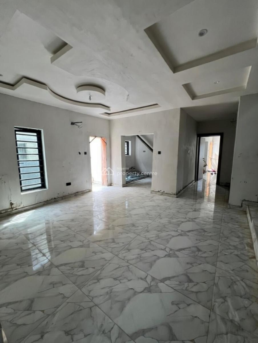 Executive 5-bedroom Unfinished Building -- Prime for Customization, Gra Phase 2, Magodo, Lagos, Detached Duplex for Sale