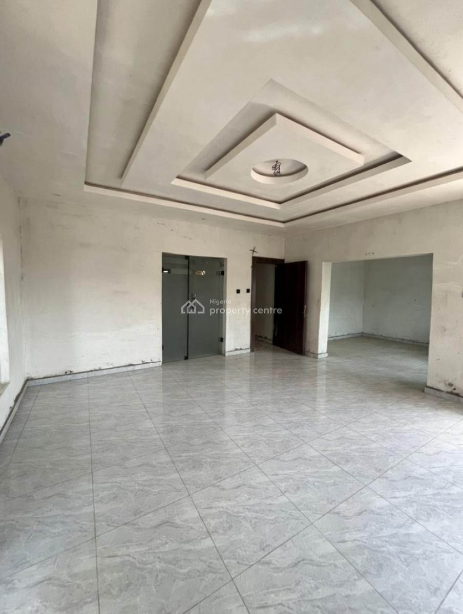Executive 5-bedroom Unfinished Building -- Prime for Customization, Gra Phase 2, Magodo, Lagos, Detached Duplex for Sale