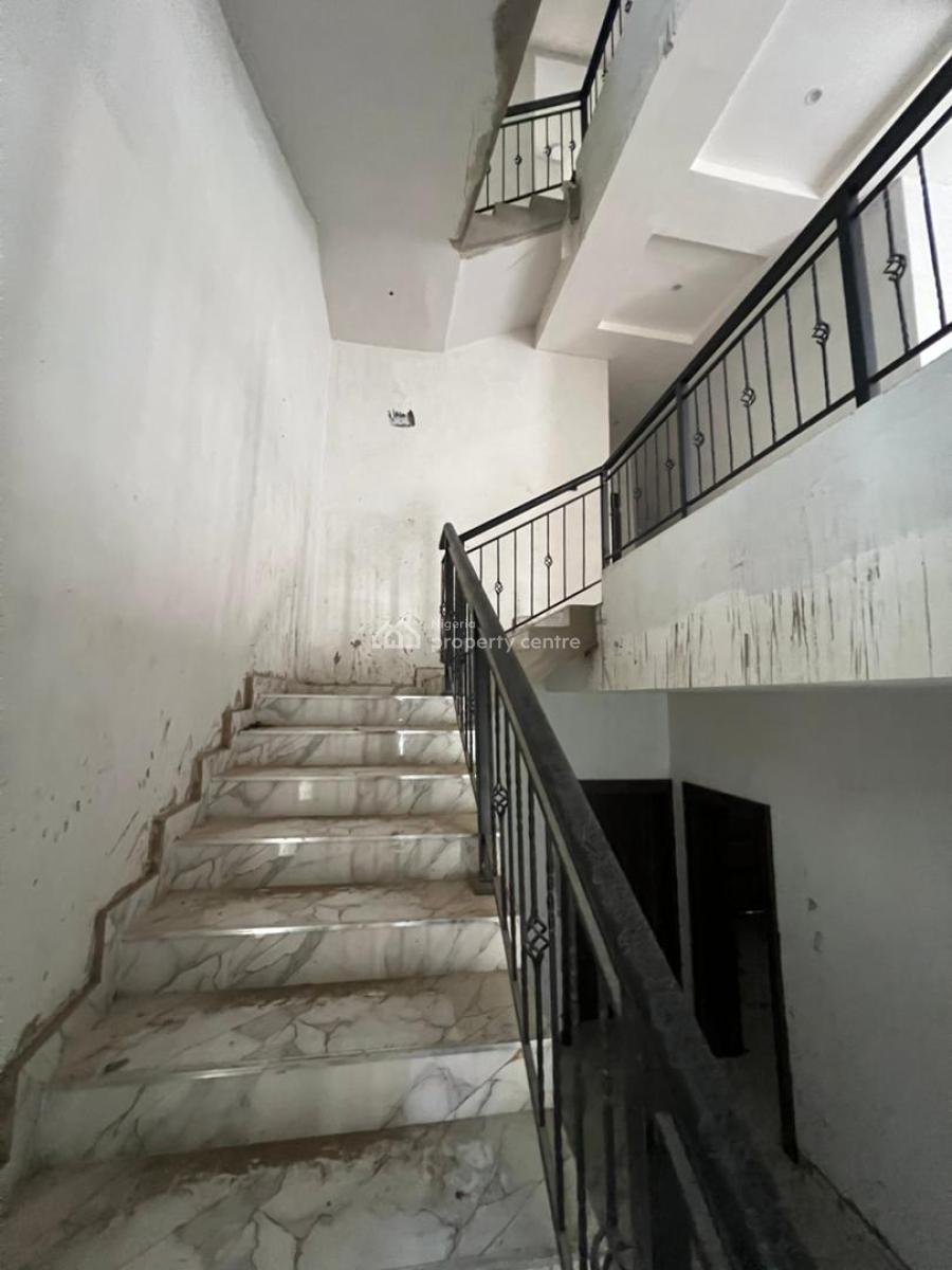 Executive 5-bedroom Unfinished Building -- Prime for Customization, Gra Phase 2, Magodo, Lagos, Detached Duplex for Sale