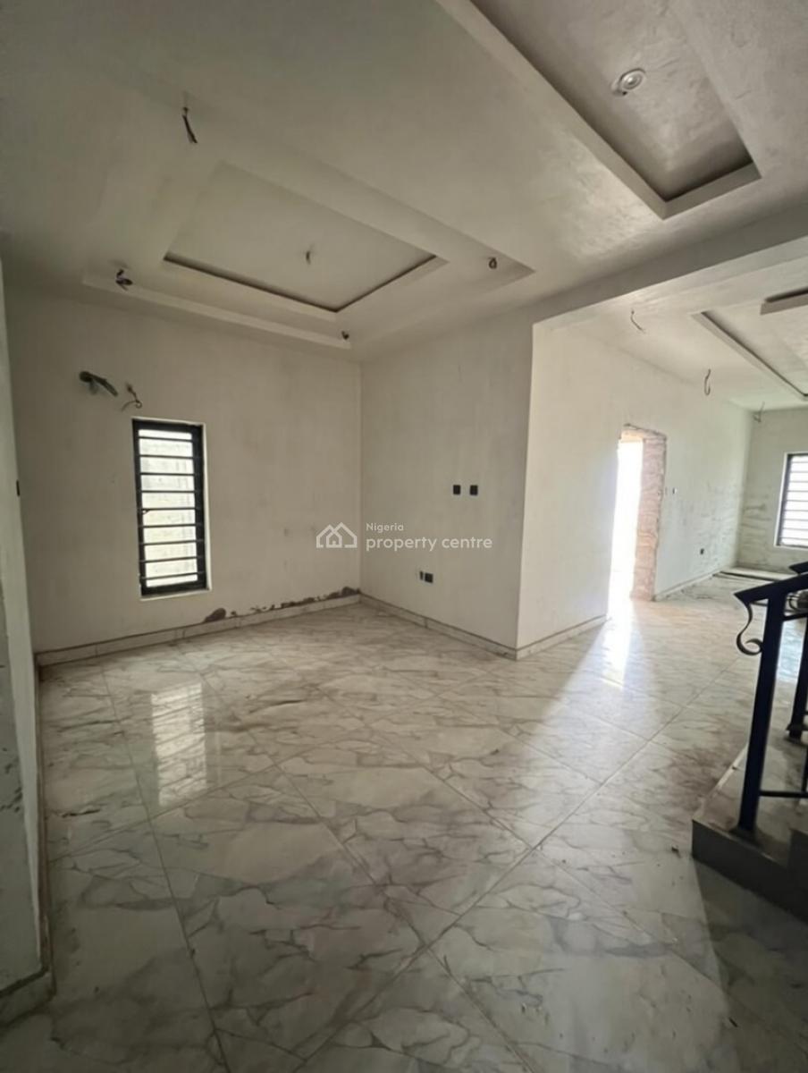 Executive 5-bedroom Unfinished Building -- Prime for Customization, Gra Phase 2, Magodo, Lagos, Detached Duplex for Sale