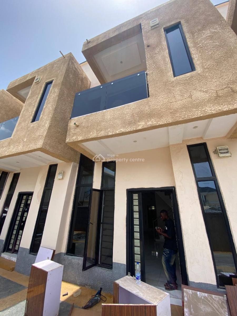 Two Bedroom Duplex, Crest Court After Lbs Lekki Ajah, Ajah, Lagos, Terraced Duplex for Rent