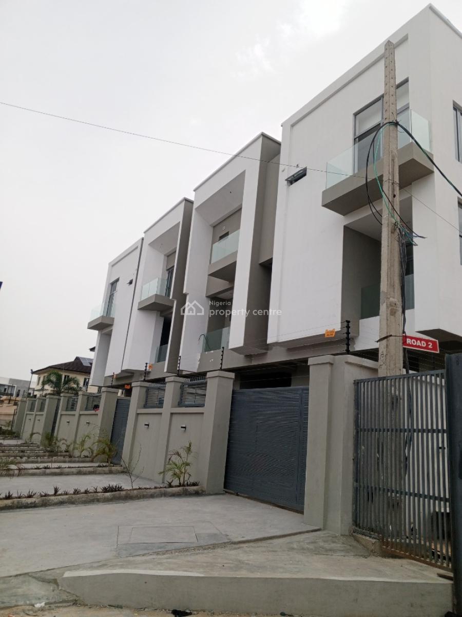 Luxury Newly Built 3 Detached House with Bq, Lekki Phase 1, Lekki, Lagos, Semi-detached Duplex for Sale