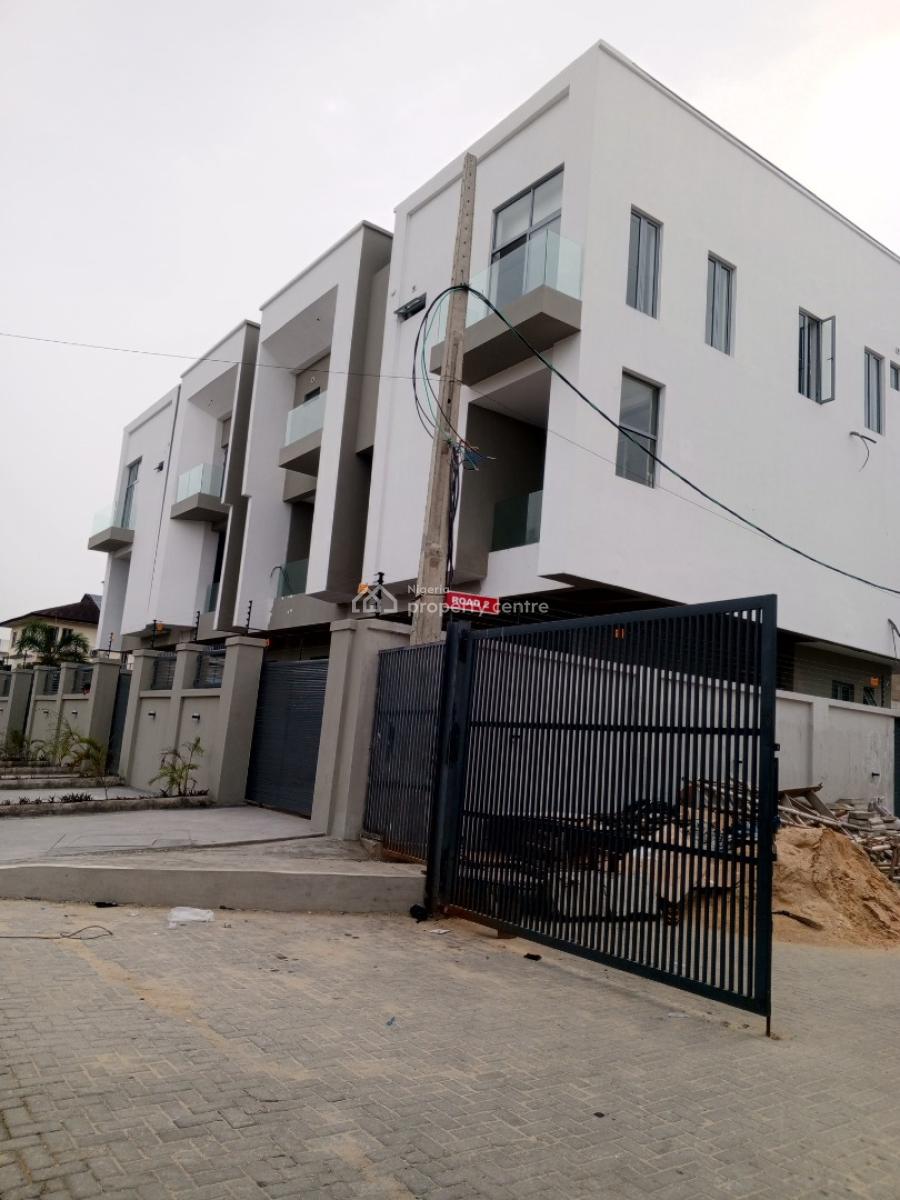 Luxury Newly Built 3 Detached House with Bq, Lekki Phase 1, Lekki, Lagos, Semi-detached Duplex for Sale