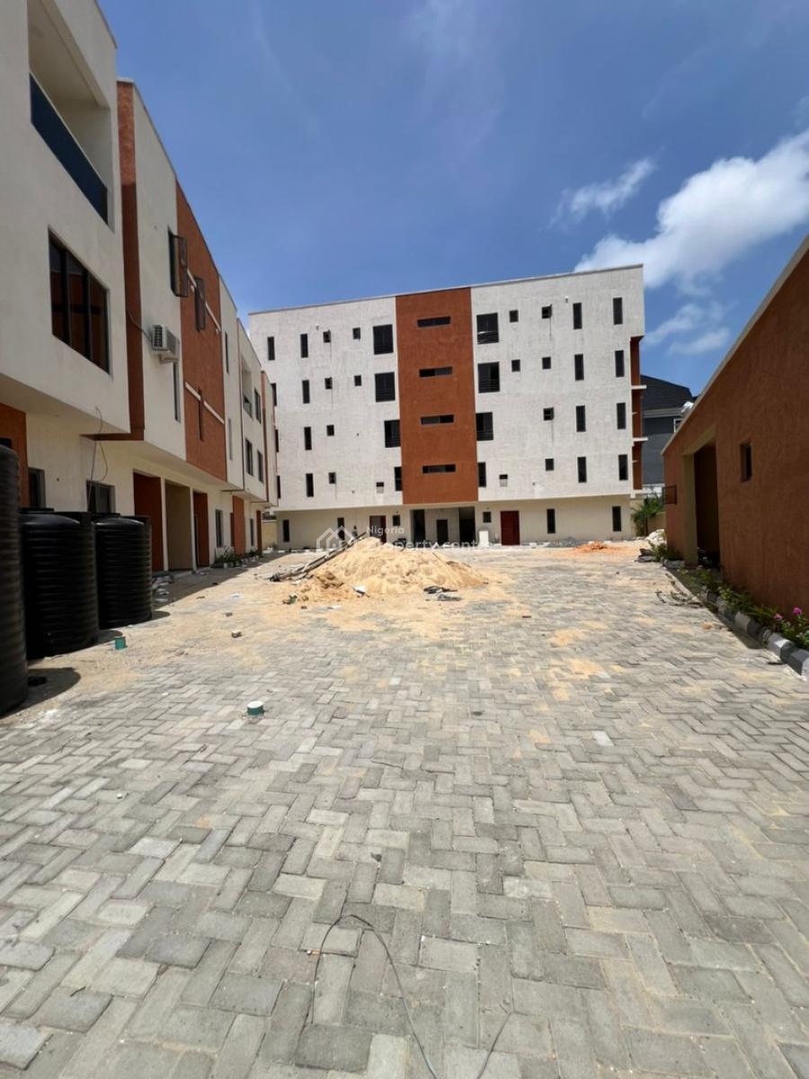 Classic Newly Built 3 Bedroom Terraced Duplex + Bq, Ikate Off Freedom Way, Lekki, Lagos, Terraced Duplex for Rent