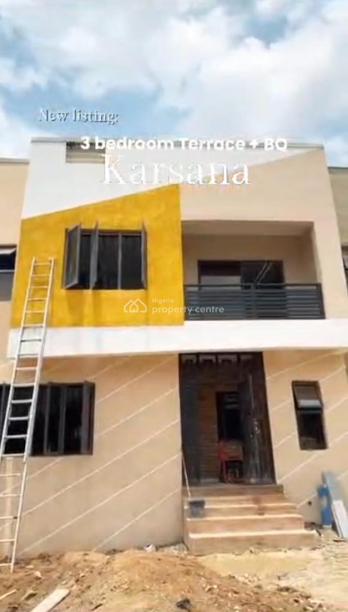 3 Bedroom Luxury Terrace Duplex, District 57, Karsana North, Karsana, Abuja, Terraced Duplex for Sale