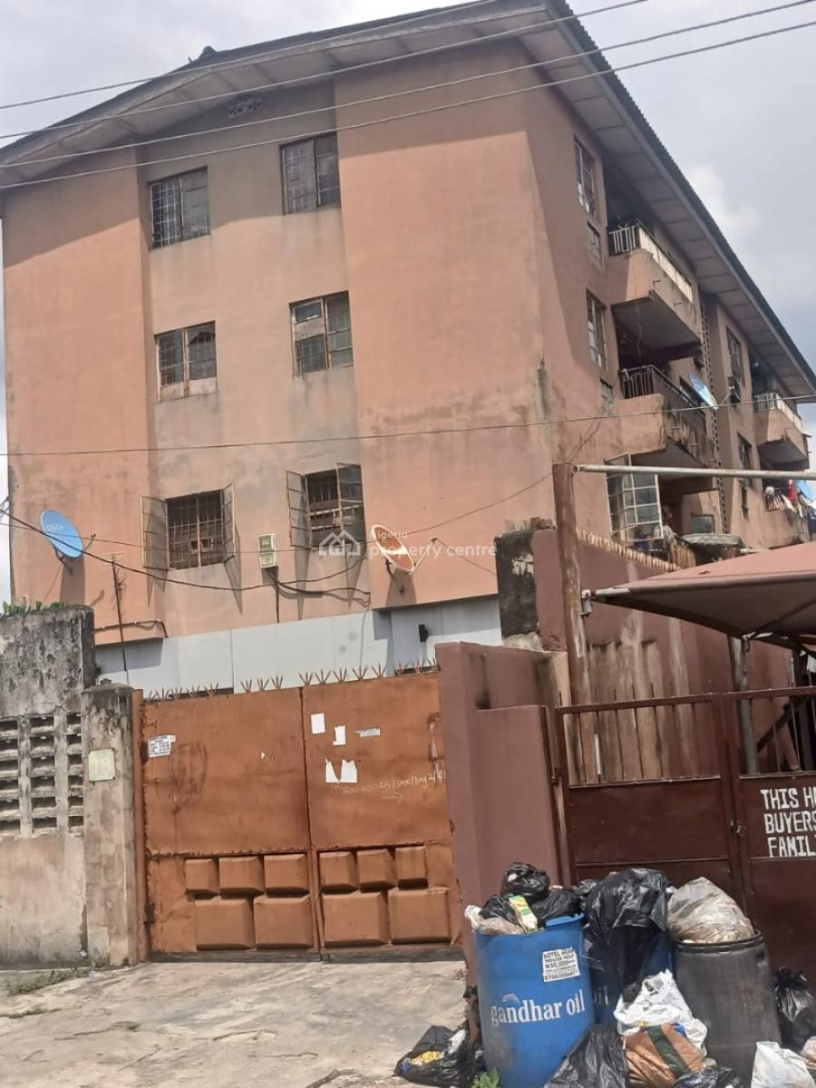 Solid 3 Storey Building on a Full Plot of Land, Akoka Yaba, Yaba, Lagos, Flat / Apartment for Sale