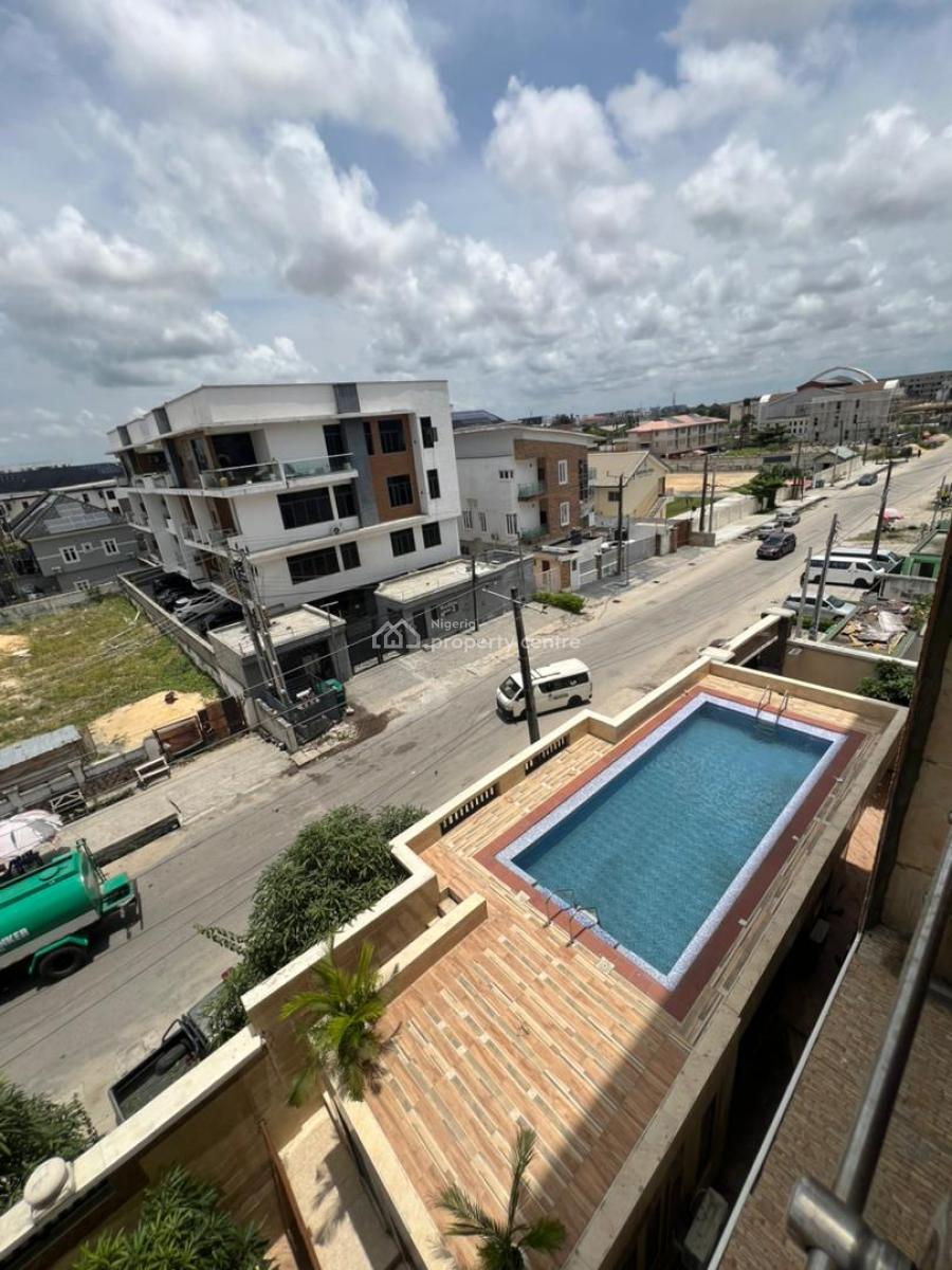 Beautiful 2 Bedroom Apartment + Pool & Elevator in a Secure Estate, Ikate, Lekki, Lagos, Flat / Apartment for Sale