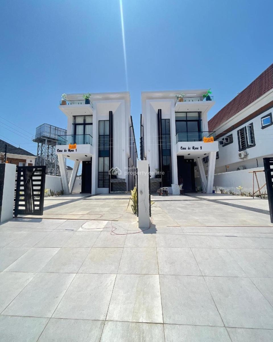 Stunning 5 Bedroom Detached Duplex with Swimming Pool and Bq, Ikota, Lekki, Lagos, Detached Duplex for Sale