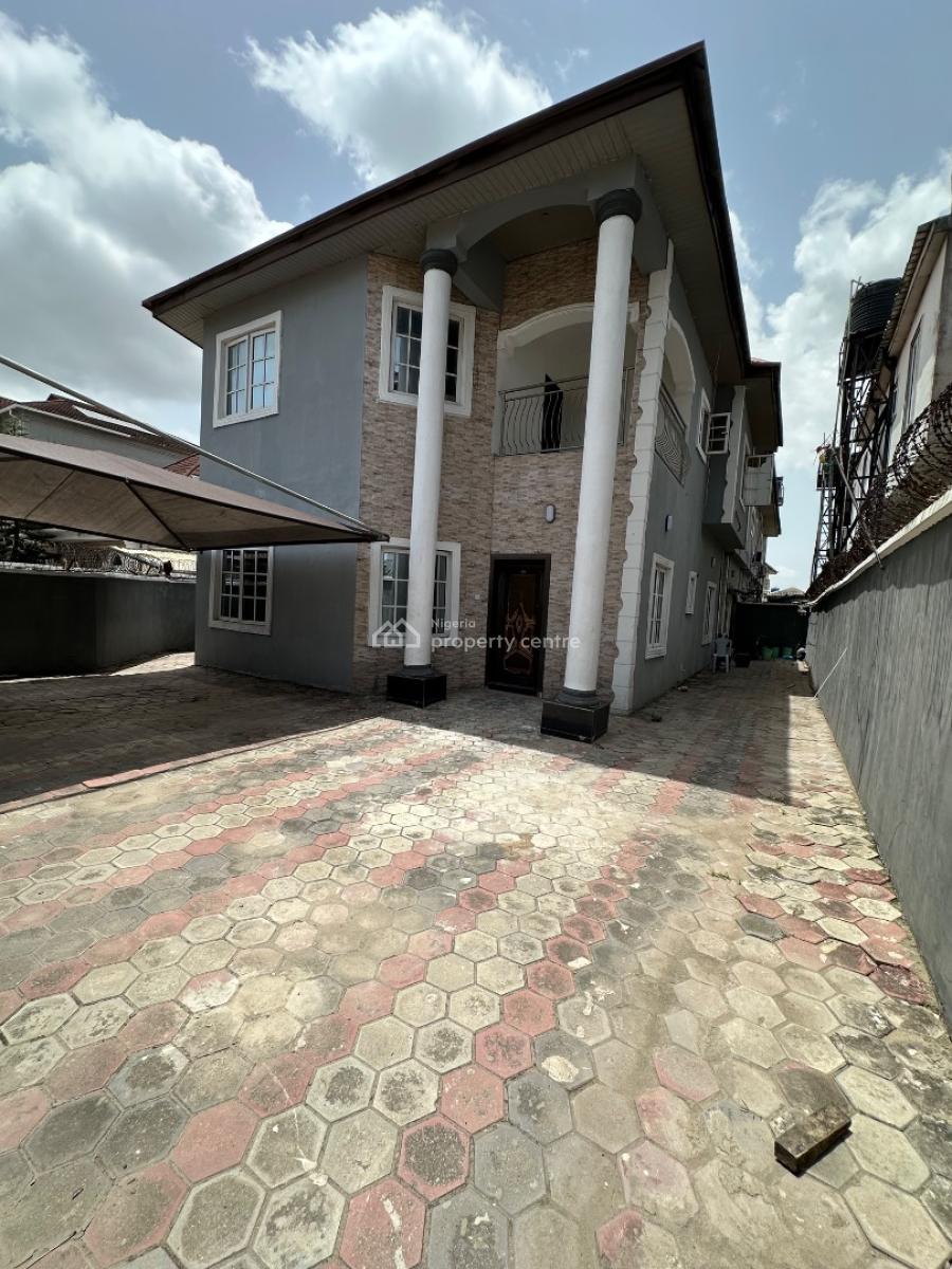 Lovely 4 Bedroom House, Sangotedo, Sangotedo, Ajah, Lagos, Semi-detached Duplex for Rent