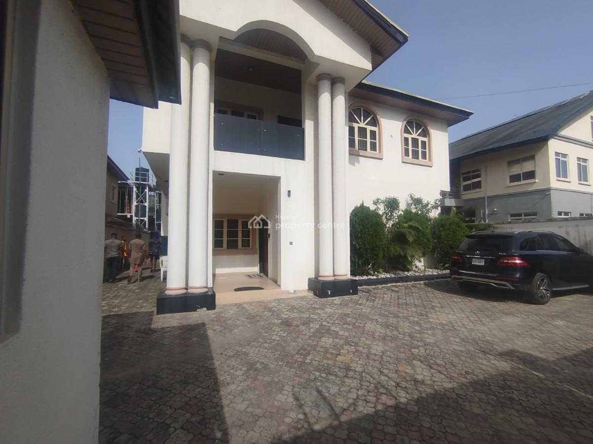 Tastefully Finished 5 Bedrooms Fully Detached House with 2 Rooms Bq, Elf Bus-stop, Pinnacle Filling Station, Lekki Phase 1, Lekki, Lagos, Office Space for Rent