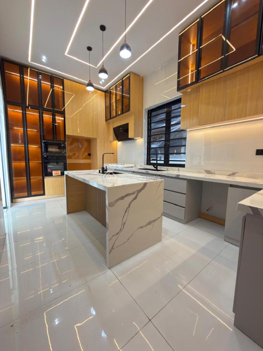 Luxury 5 Bedrooms Fully Detached Duplex with Pool & Bq, Ajah, Lagos, House for Sale