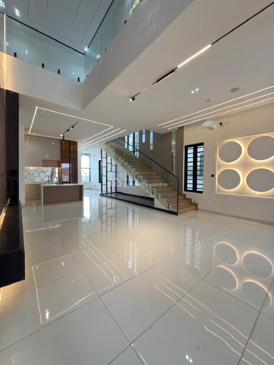 Luxury 5 Bedrooms Fully Detached Duplex with Pool & Bq, Ajah, Lagos, House for Sale