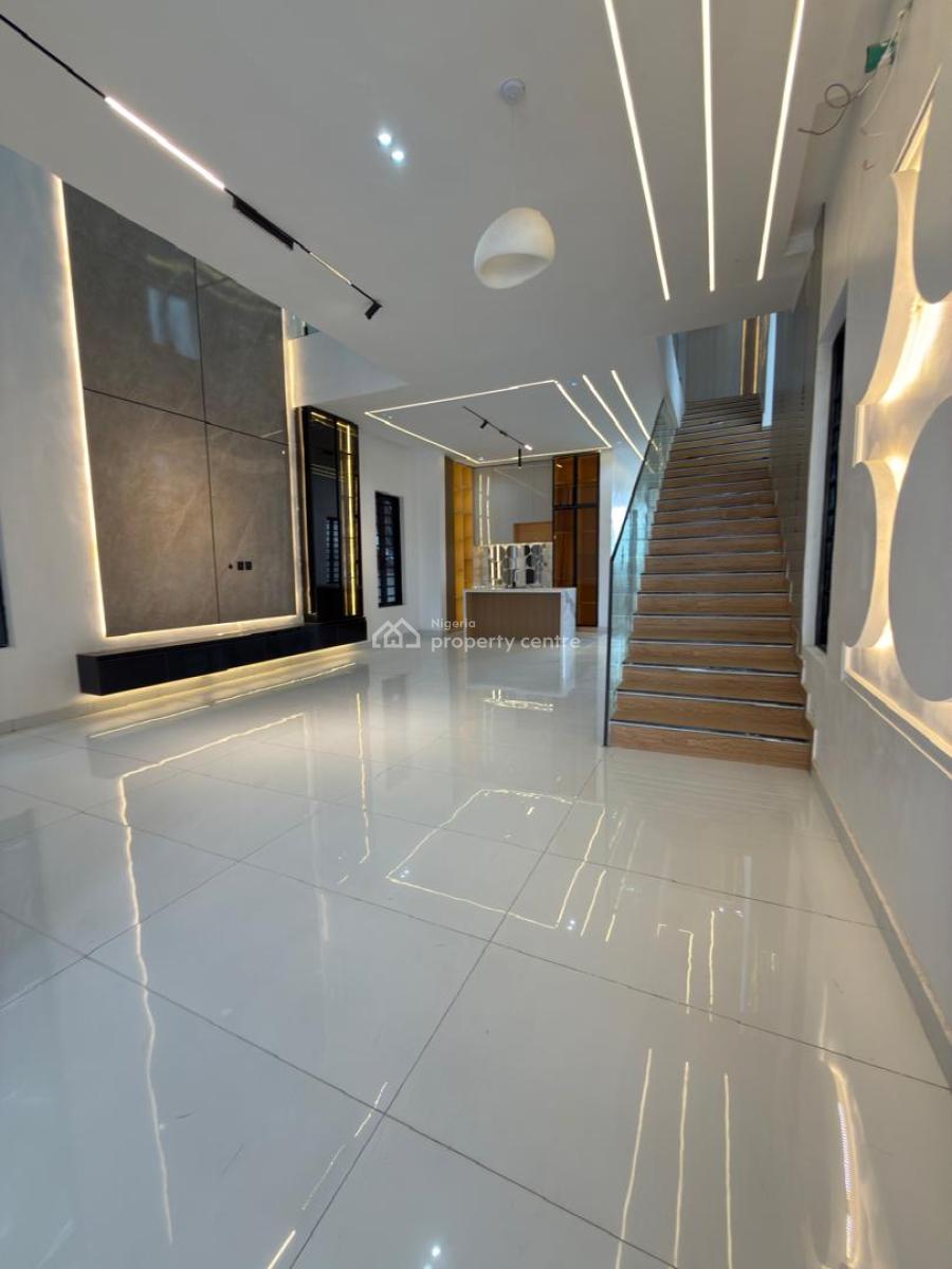 Luxury 5 Bedrooms Fully Detached Duplex with Pool & Bq, Ajah, Lagos, House for Sale