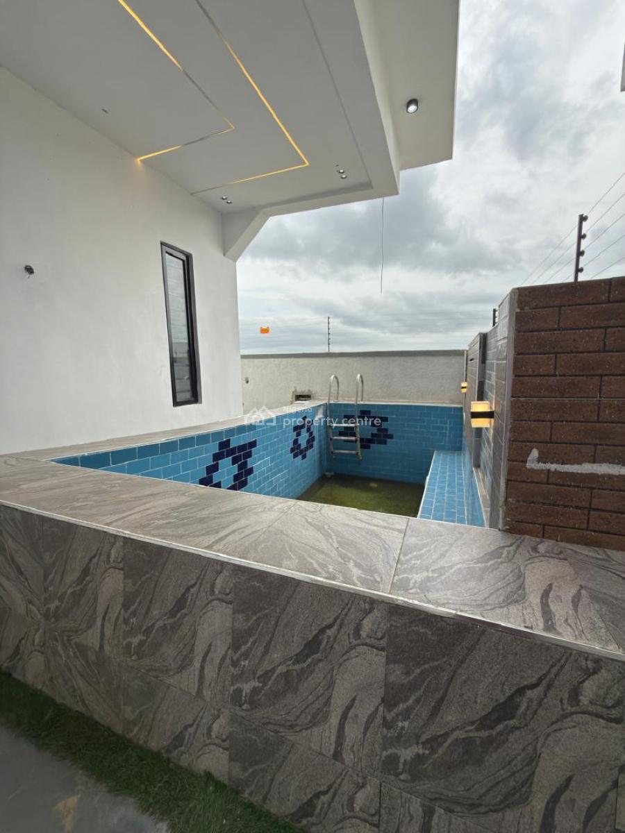 Luxury 5 Bedrooms Fully Detached Duplex with Pool & Bq, Ajah, Lagos, House for Sale