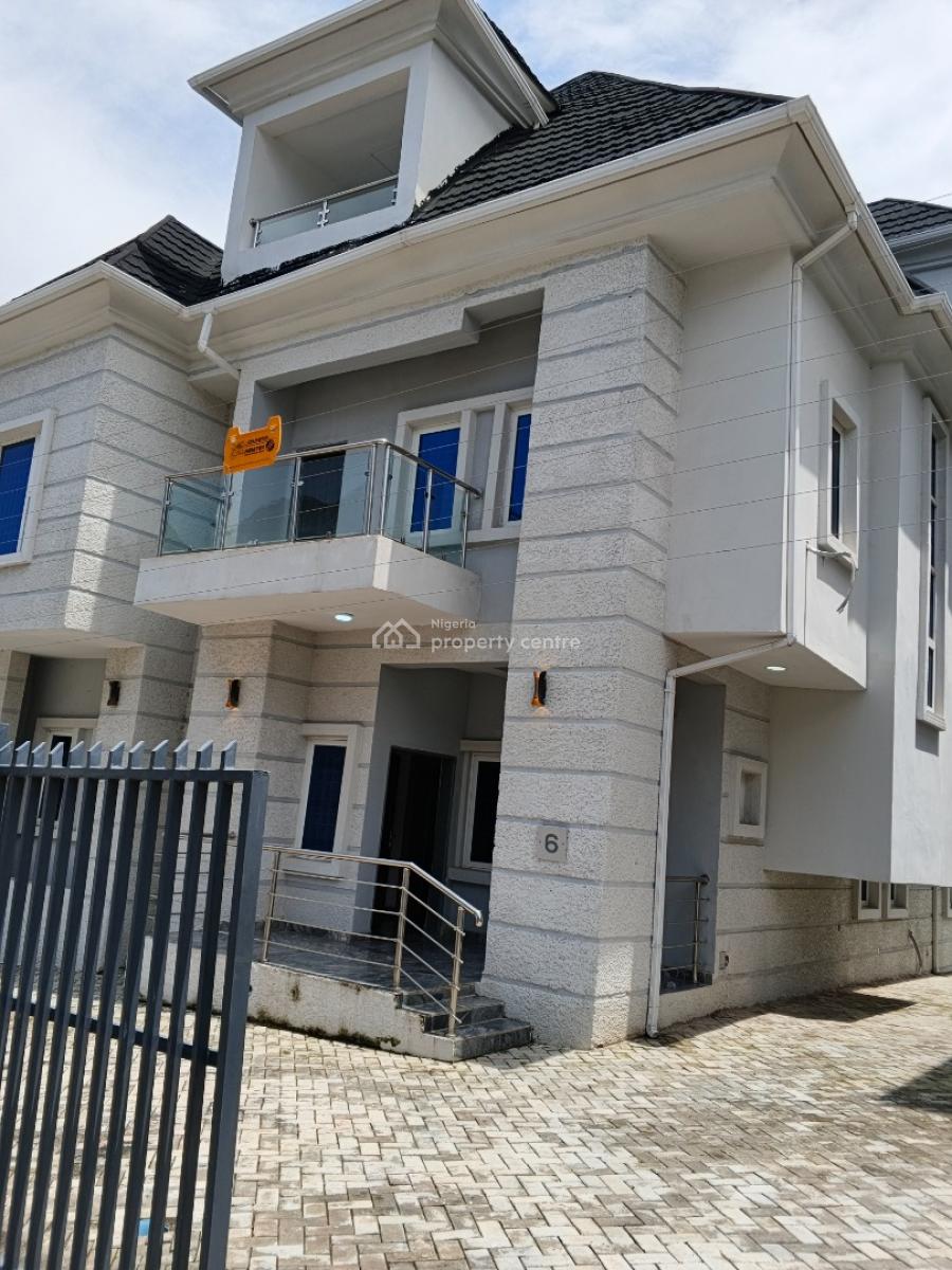5 Bedrooms Fully Detached Duplex with 1 Room Bq with Gated Compound, Nasiru Erufai Street, Behind Coza, Guzape District, Abuja, Detached Duplex for Sale