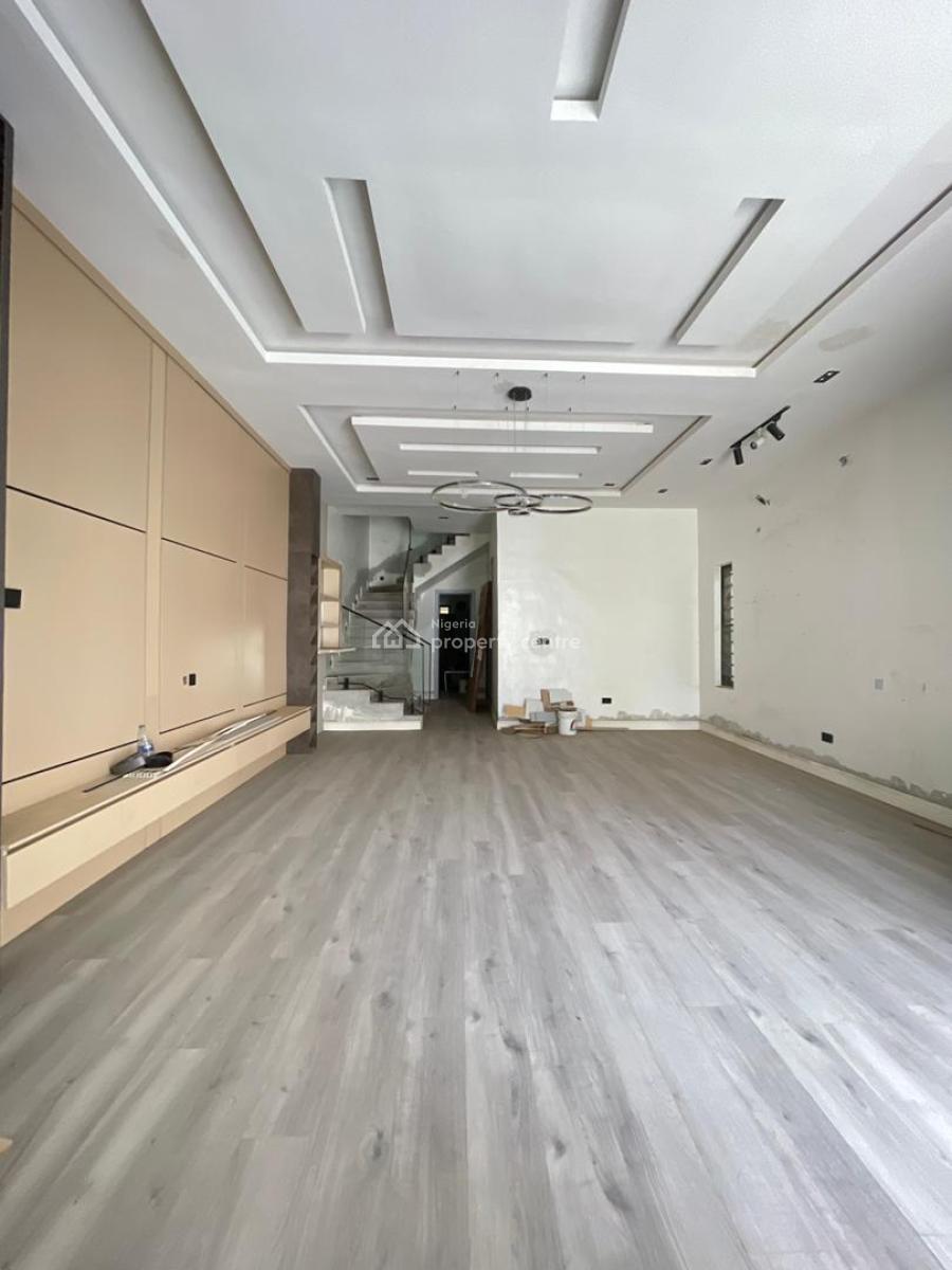 Exclusive Newly Built 4 Bedroom Self -compound Terraced + Bq, Ikota Gra, Lekki, Lagos, Terraced Duplex for Rent