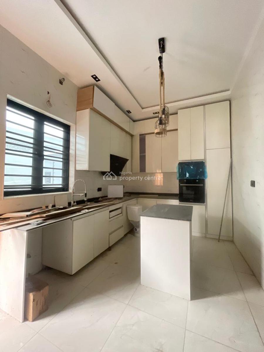 Exclusive Newly Built 4 Bedroom Self -compound Terraced + Bq, Ikota Gra, Lekki, Lagos, Terraced Duplex for Rent