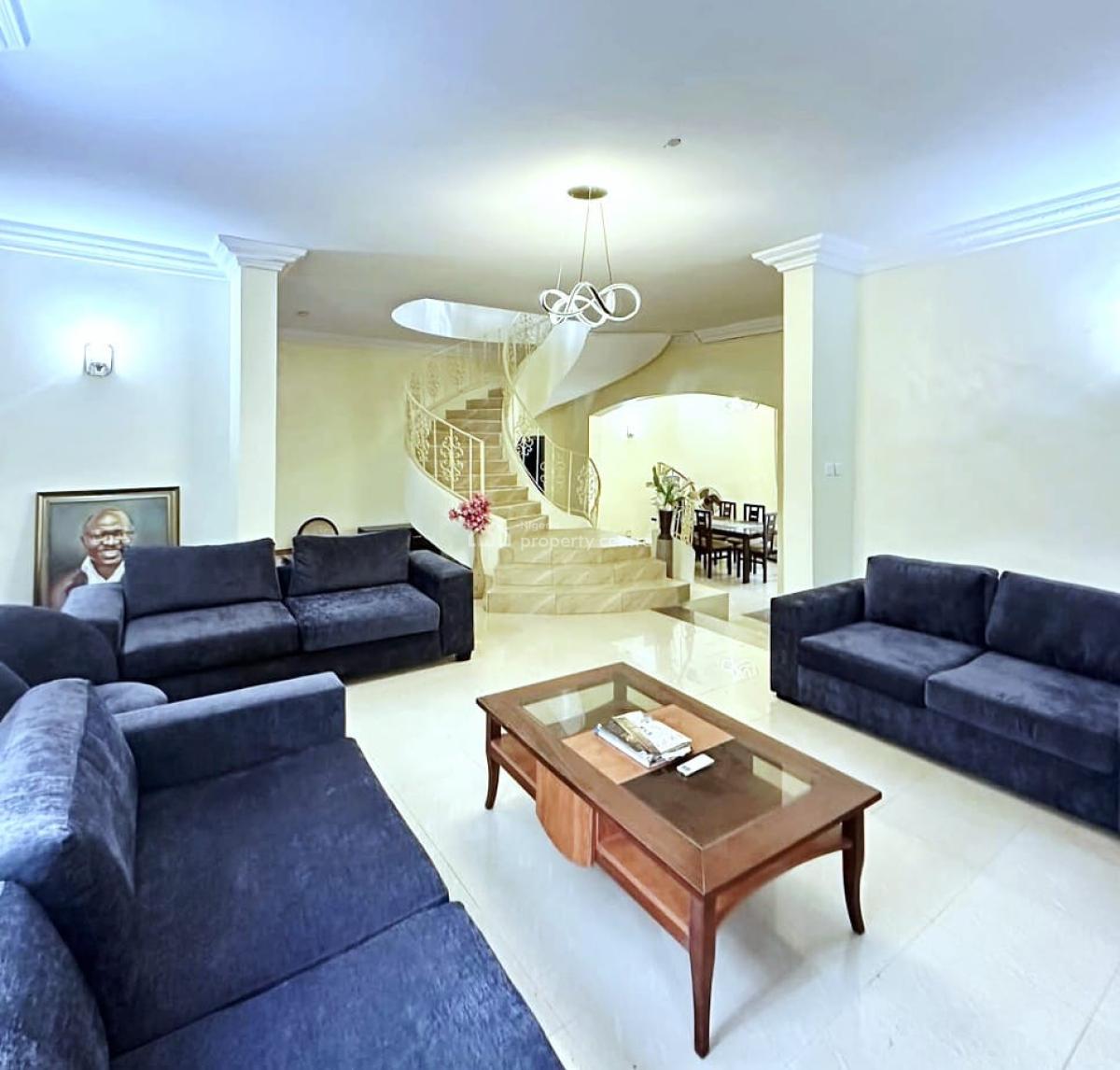 4 Bedroom Water-view Semi Detached, Osborne, Ikoyi, Lagos, Semi-detached Duplex for Rent