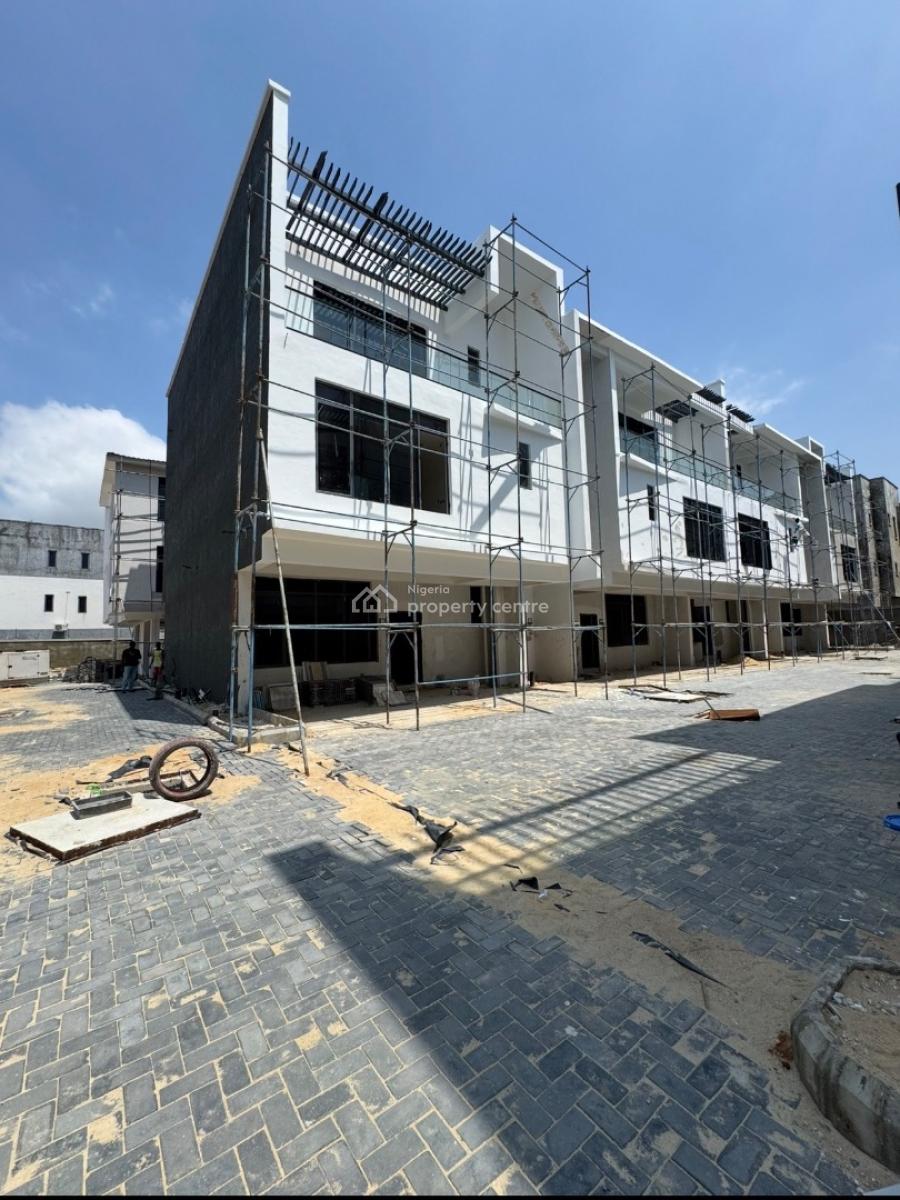 4 Bedroom Terraced Duplex with Pool, Ikate, Lekki, Lagos, House for Rent