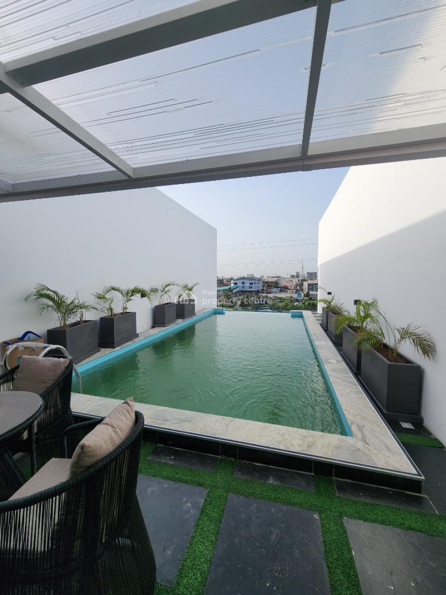 Luxury 2 Bedroom Apartment with Rooftop Pool, Gym, Elevator, Lekki Phase 1, Lekki, Lagos, Flat / Apartment for Sale