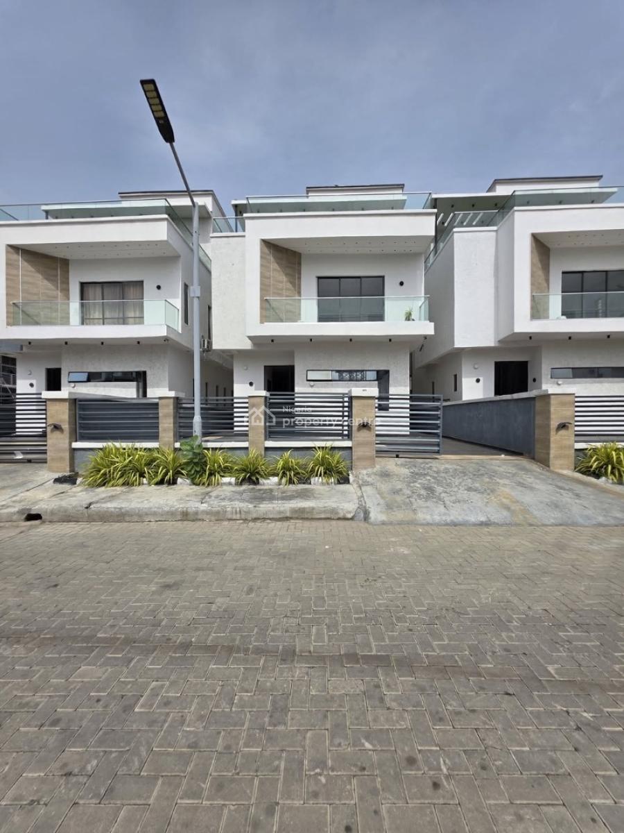 5bedroom Fully Detached Duplex with Bq, Osapa, Lekki, Lagos, Detached Duplex for Sale
