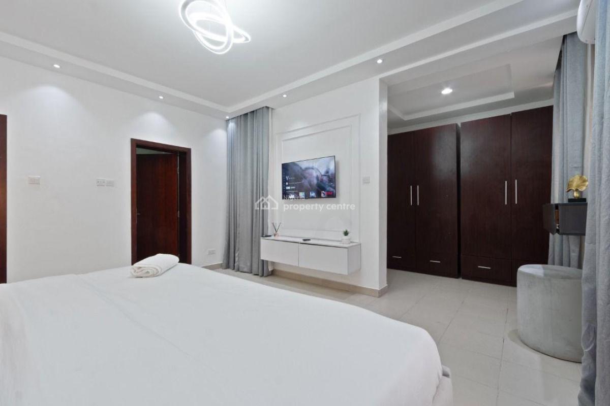 Fully Furnished Serviced 3bedroom Apartment, Cadogan Estate, Osapa, Lekki, Lagos, Flat / Apartment for Rent