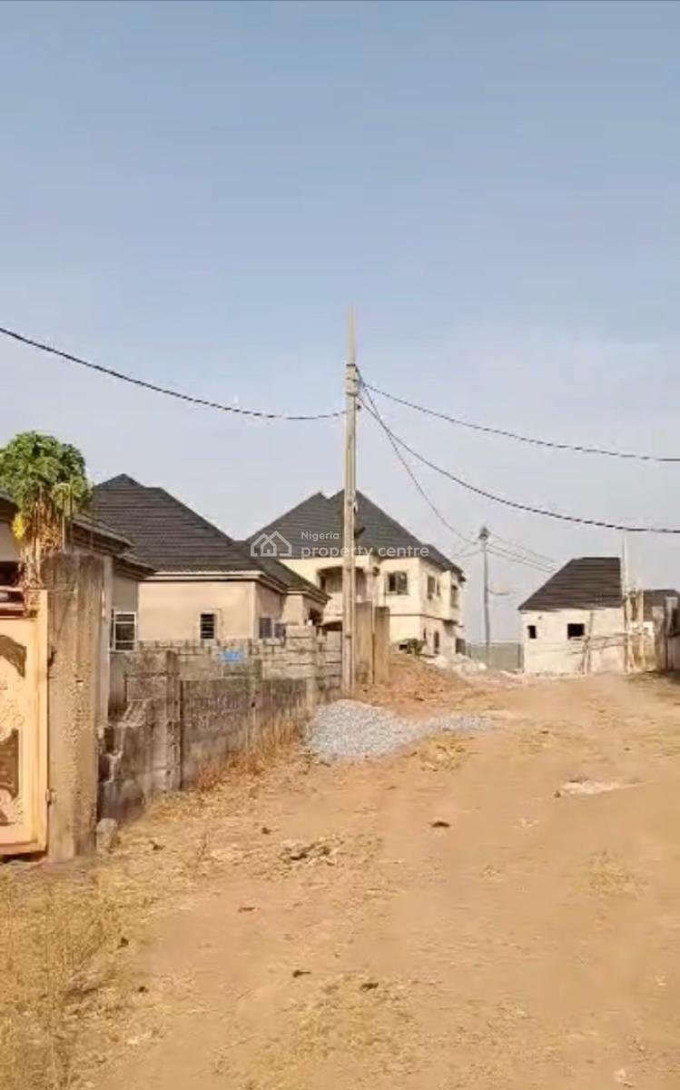 650sqm, Residential, Estate Land, Fenced with Gate, Along Von, Lugbe District, Abuja, Residential Land for Sale
