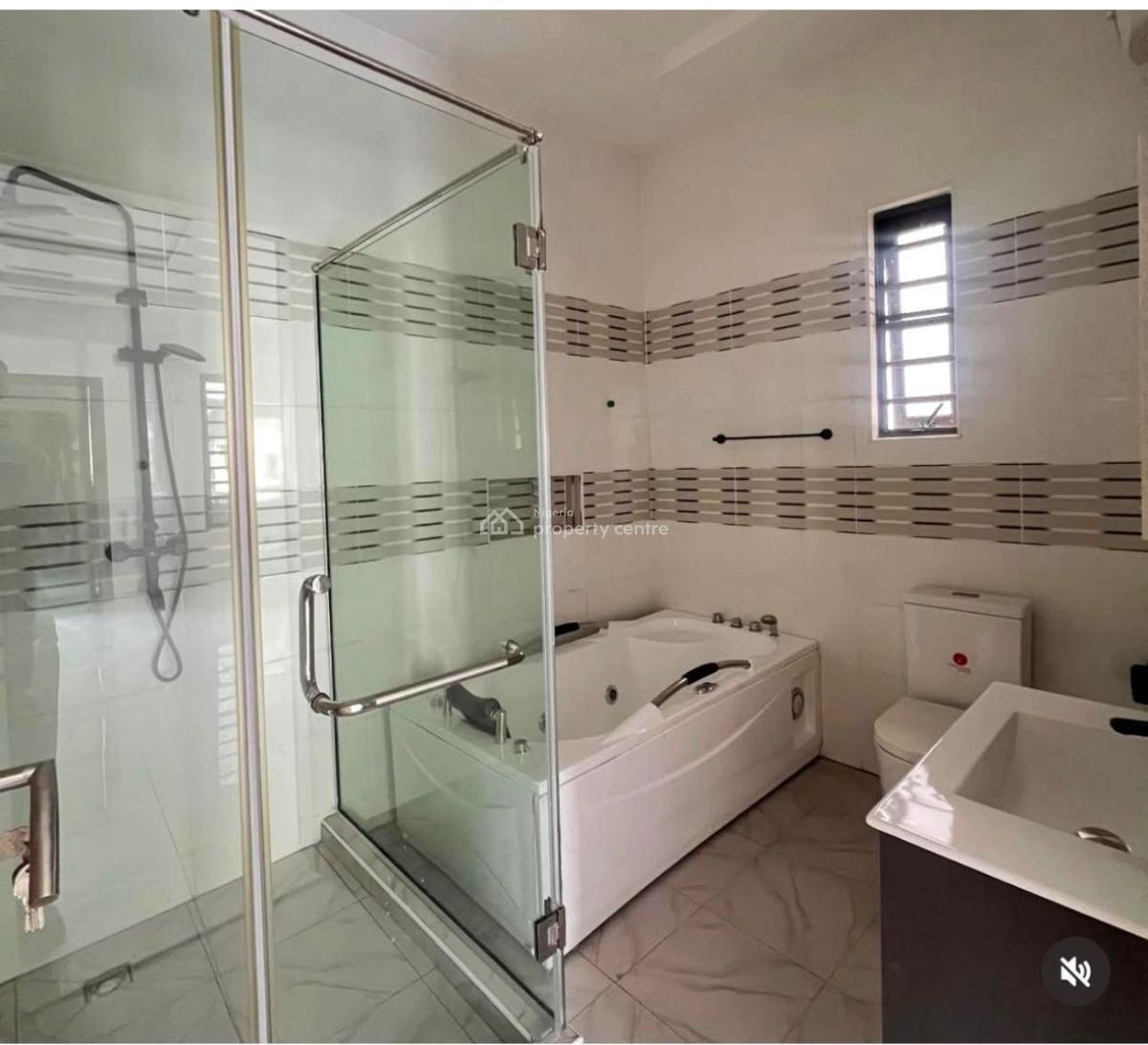 Very Spacious Masters Bedroom with Balcony, Royal Pine Estate Orchid  Road, Ikota, Lekki, Lagos, Terraced Duplex for Rent