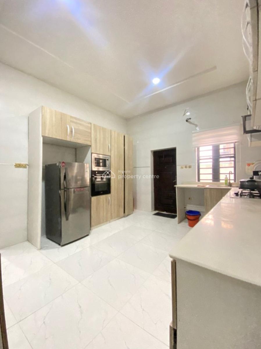 Semi Direct  Fully Furnished 5 Bedroom Detached Duplex with, Sangotedo, Ajah, Lagos, Semi-detached Duplex for Rent