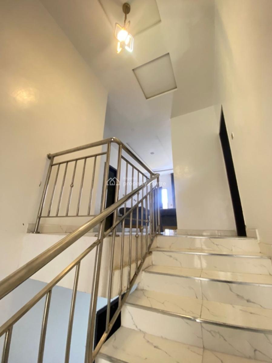 Semi Direct  Fully Furnished 5 Bedroom Detached Duplex with, Sangotedo, Ajah, Lagos, Semi-detached Duplex for Rent