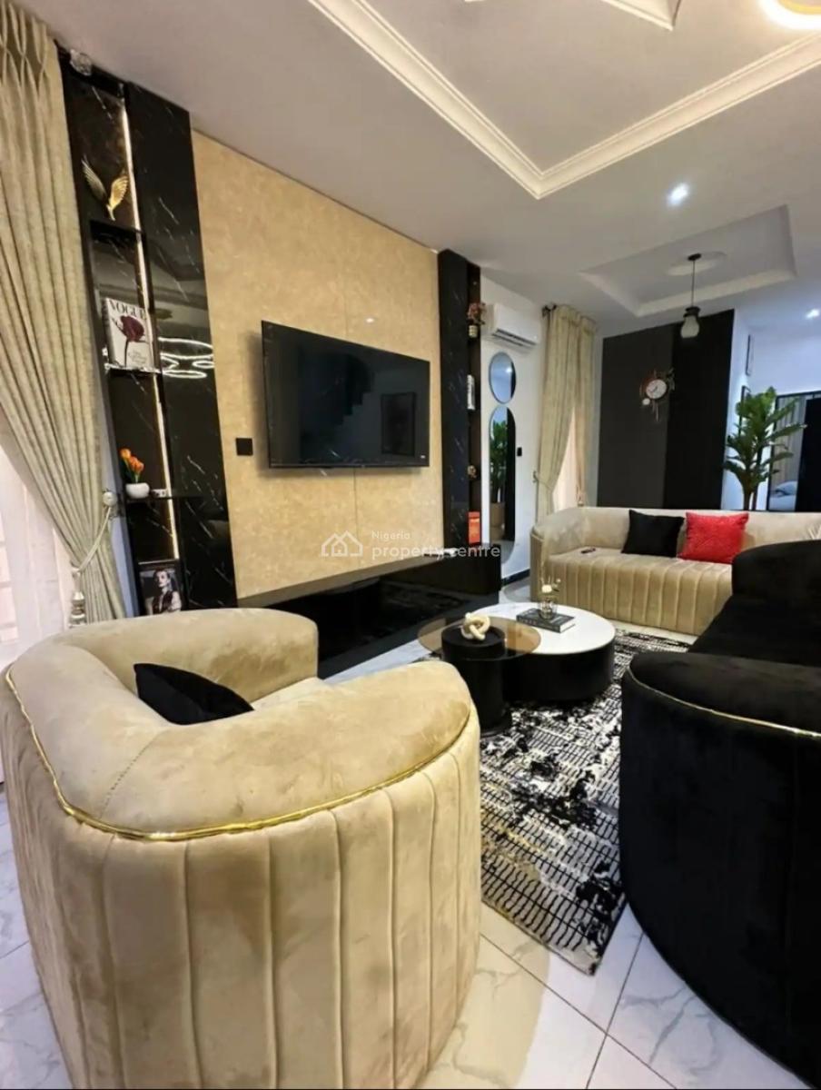 an Ensuite Bedroom with Equipped Kitchen and Living Room, Oral Estate Just After The Second Toll Gate By Chevron Lekki., Lekki, Lagos, Mini Flat (room and Parlour) Short Let
