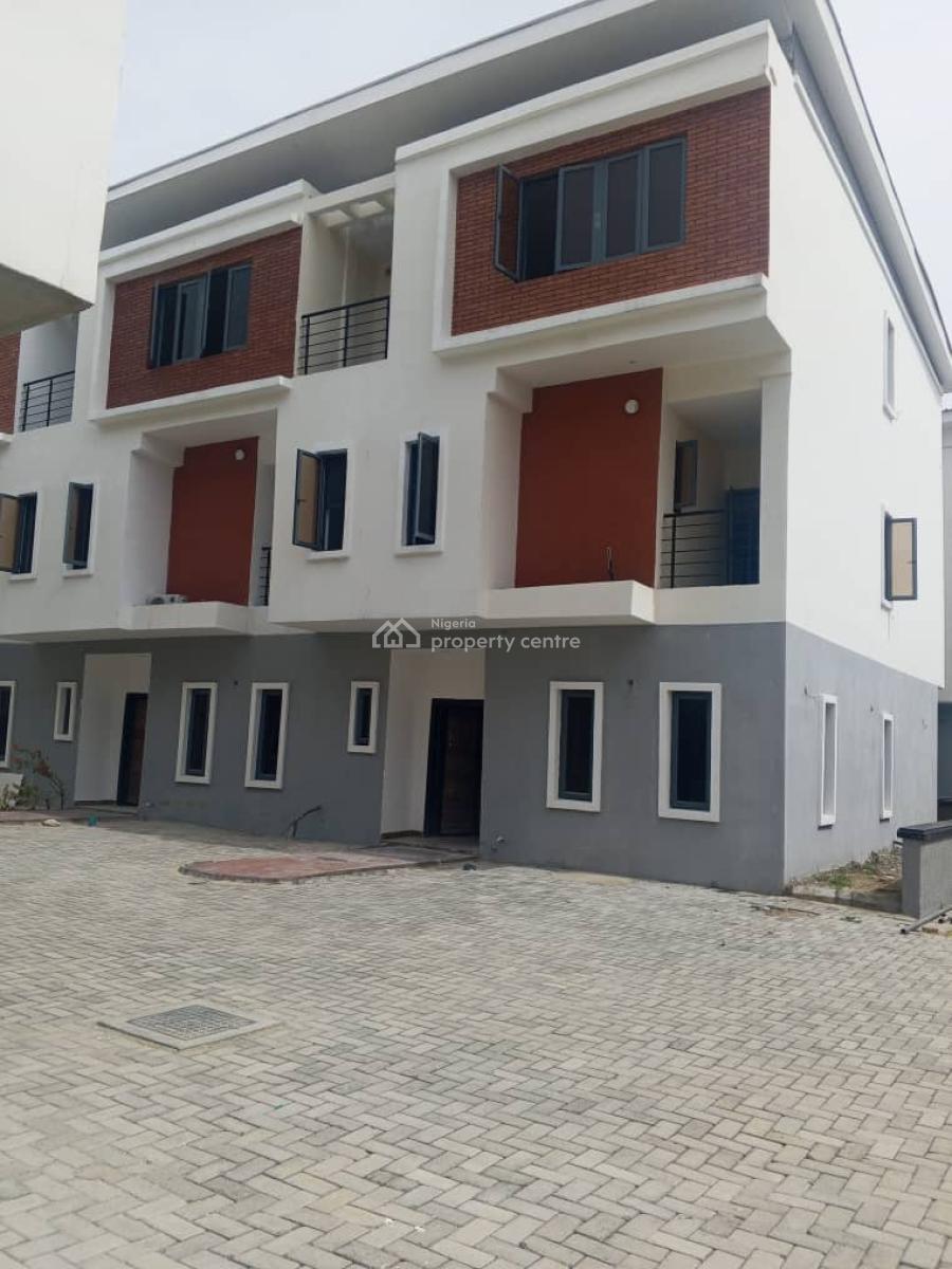 Newly Built 4 Bedroom Terrace Duplex All Room Ensuite Pop Bathtub, Ikate Elegushi, Lekki, Lagos, Terraced Duplex for Rent
