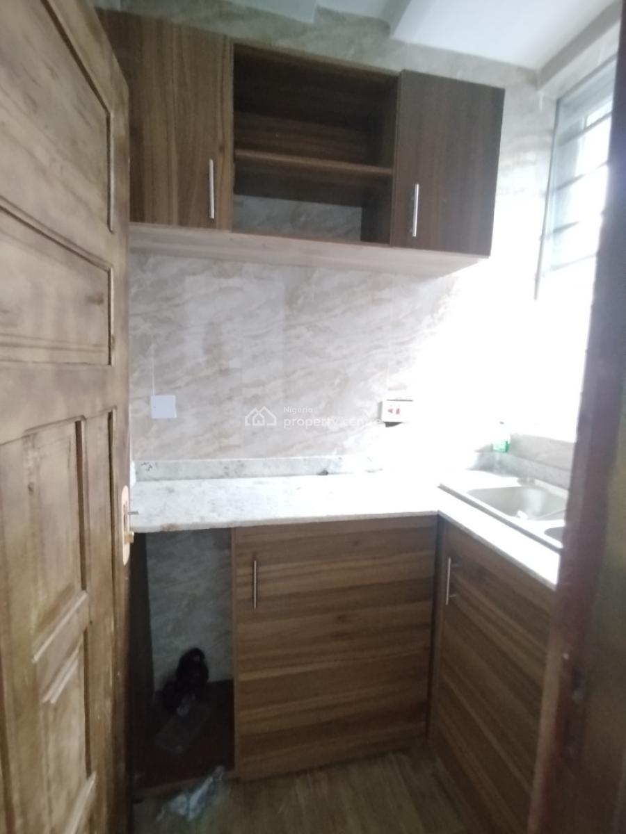 Newly Built Mini Flat, Screeded Wall, Kitchen Cabinet, Prepaid Meter, Off Oba Palace, Itire, Surulere, Lagos, Mini Flat (room and Parlour) for Rent