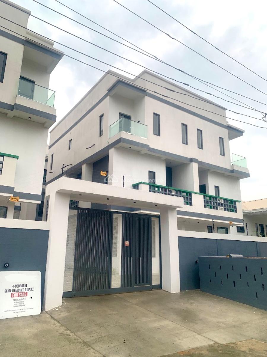 Self-serviced Luxury 5-bedroom Semi-detached Villa, Off Admiralty Way, Lekki Phase 1, Lekki, Lagos, Semi-detached Duplex for Sale