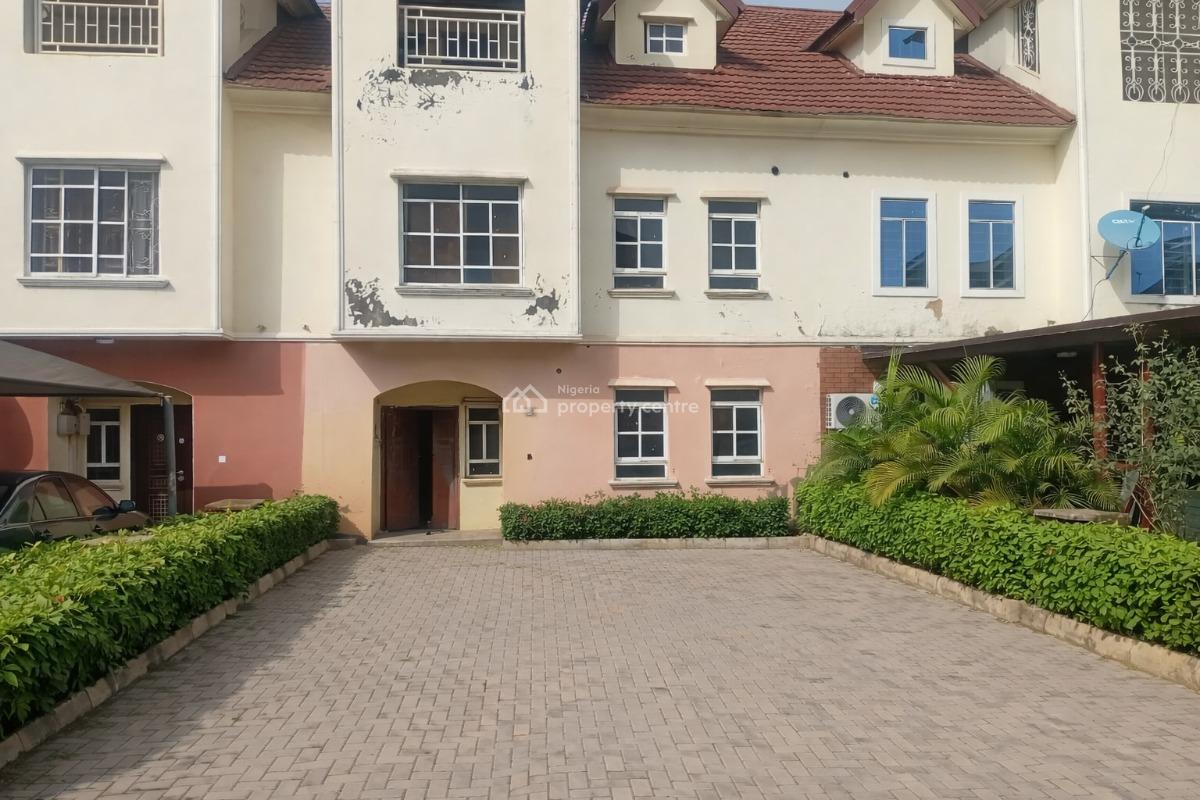 5-bedroom Terrace Duplex (carcass) with Bq in Shell Coop Estate Abuja, Shell Coop Garden Estate, Gaduwa, Abuja, Terraced Duplex for Sale