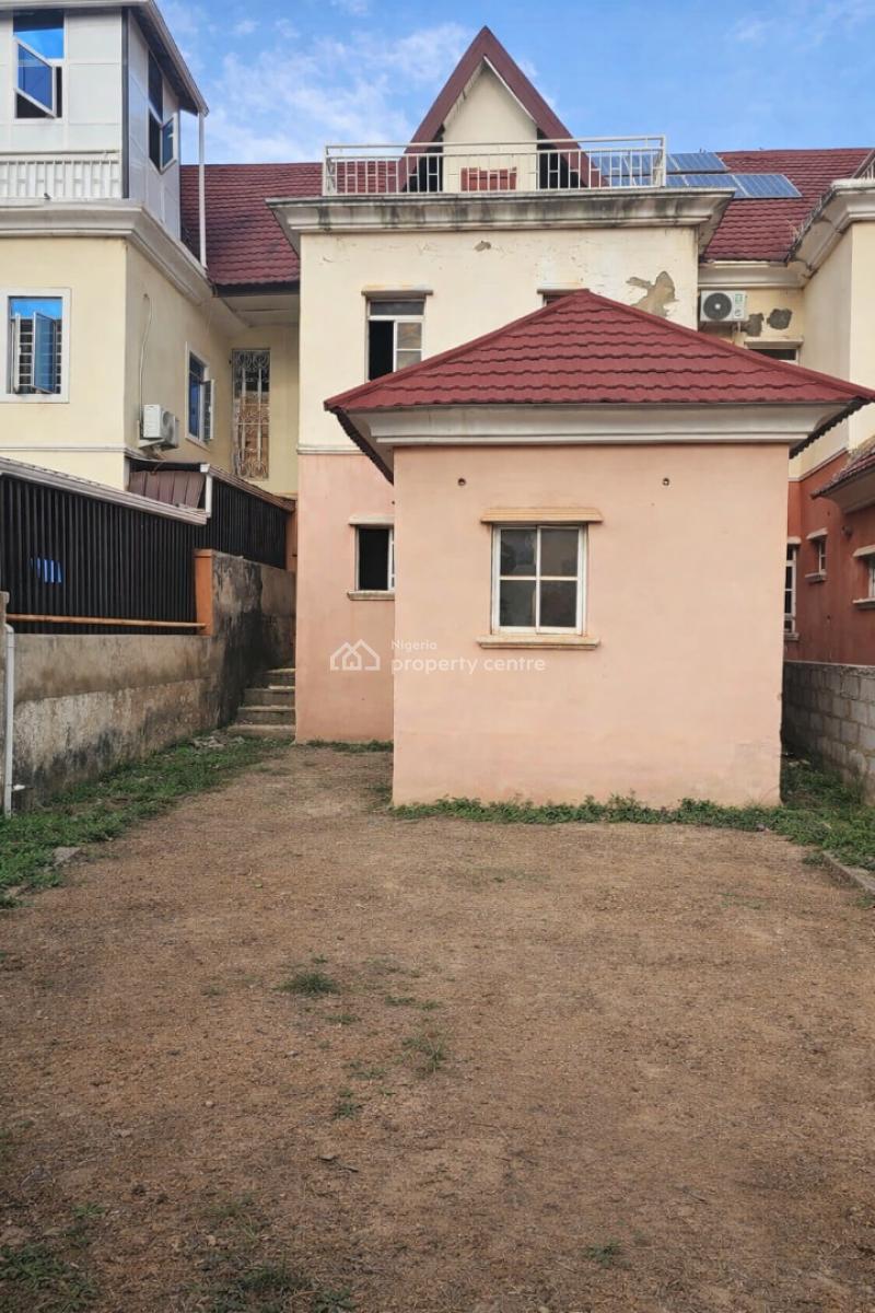 5-bedroom Terrace Duplex (carcass) with Bq in Shell Coop Estate Abuja, Shell Coop Garden Estate, Gaduwa, Abuja, Terraced Duplex for Sale