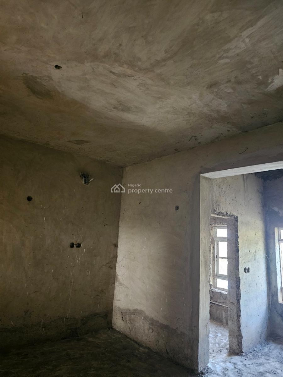 5-bedroom Terrace Duplex (carcass) with Bq in Shell Coop Estate Abuja, Shell Coop Garden Estate, Gaduwa, Abuja, Terraced Duplex for Sale