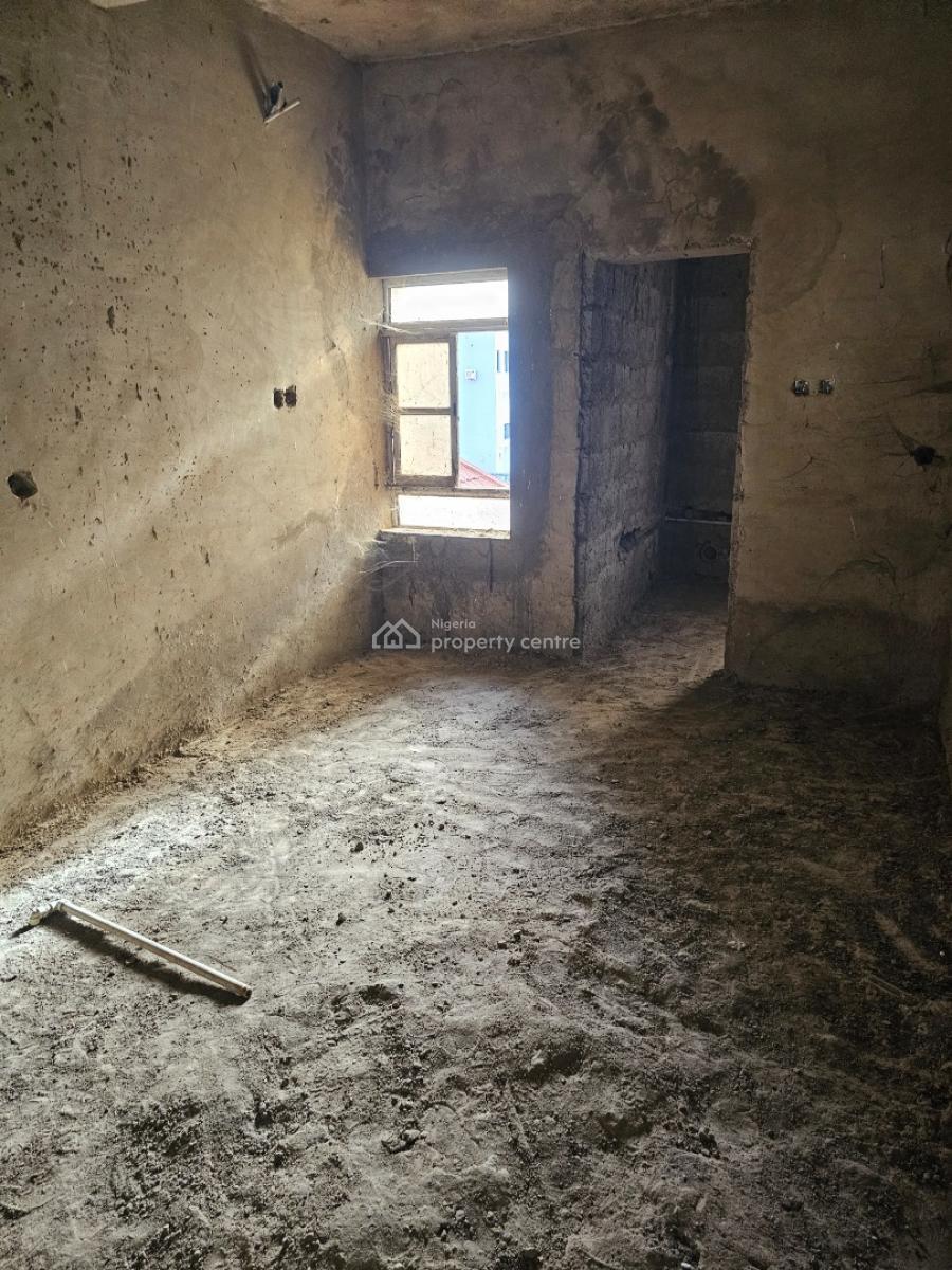 5-bedroom Terrace Duplex (carcass) with Bq in Shell Coop Estate Abuja, Shell Coop Garden Estate, Gaduwa, Abuja, Terraced Duplex for Sale