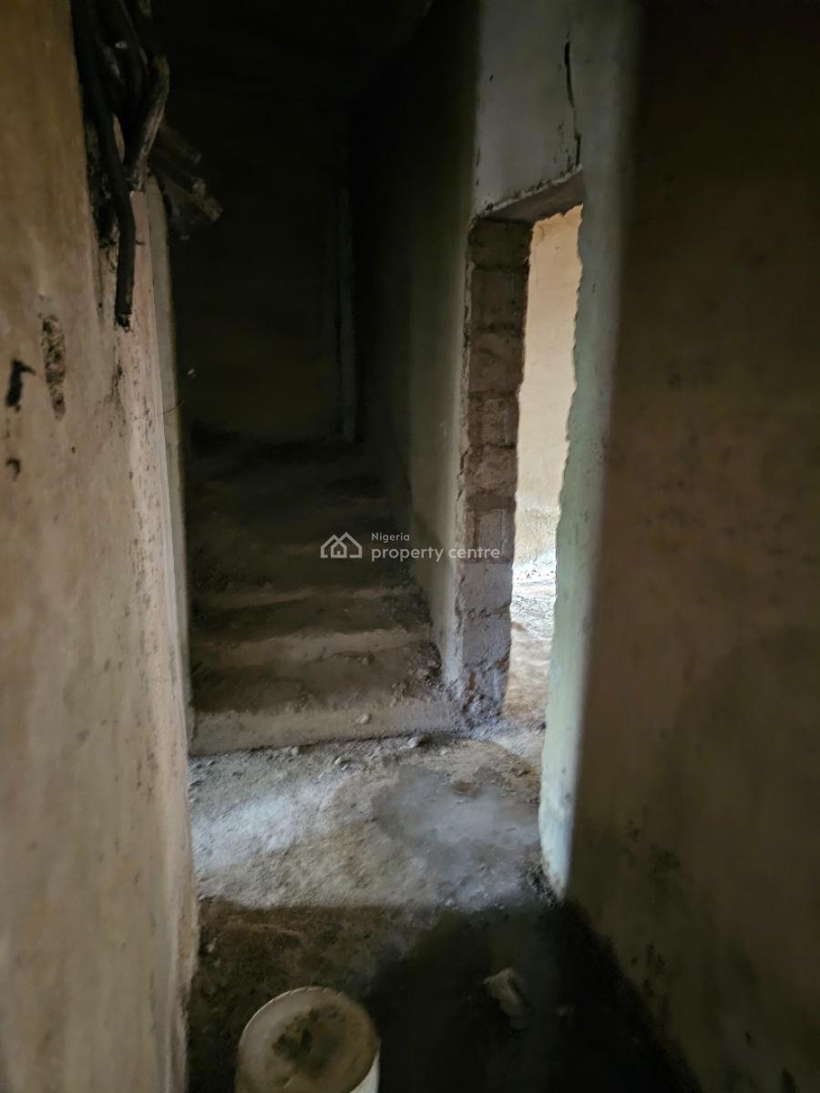 5-bedroom Terrace Duplex (carcass) with Bq in Shell Coop Estate Abuja, Shell Coop Garden Estate, Gaduwa, Abuja, Terraced Duplex for Sale