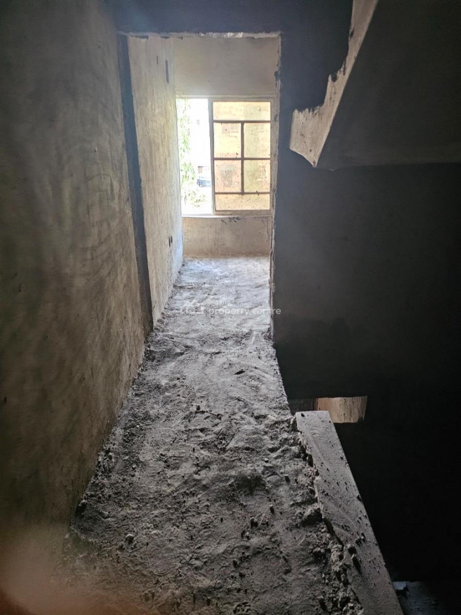 5-bedroom Terrace Duplex (carcass) with Bq in Shell Coop Estate Abuja, Shell Coop Garden Estate, Gaduwa, Abuja, Terraced Duplex for Sale