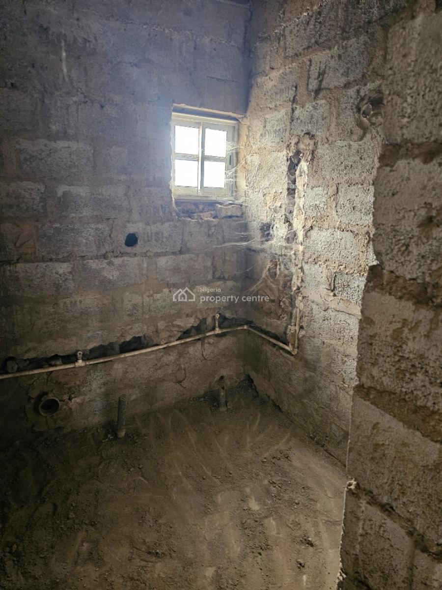 5-bedroom Terrace Duplex (carcass) with Bq in Shell Coop Estate Abuja, Shell Coop Garden Estate, Gaduwa, Abuja, Terraced Duplex for Sale