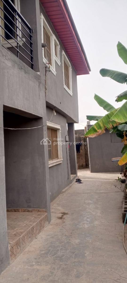 Spacious 2 Bedroom Flat with 3 Toilets, Short Drive From Arepo/magboro, Behind Nasfat, Asese, Ibafo, Ogun, Flat / Apartment for Rent