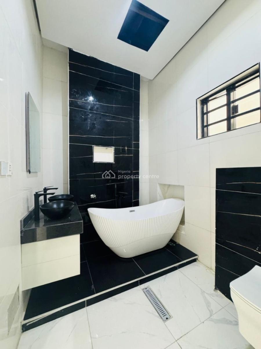 Brand New 5 Bedroom Fully Detached Duplex with Bq and Pool, Chevron Drive, Lekki, Lagos, Detached Duplex for Sale