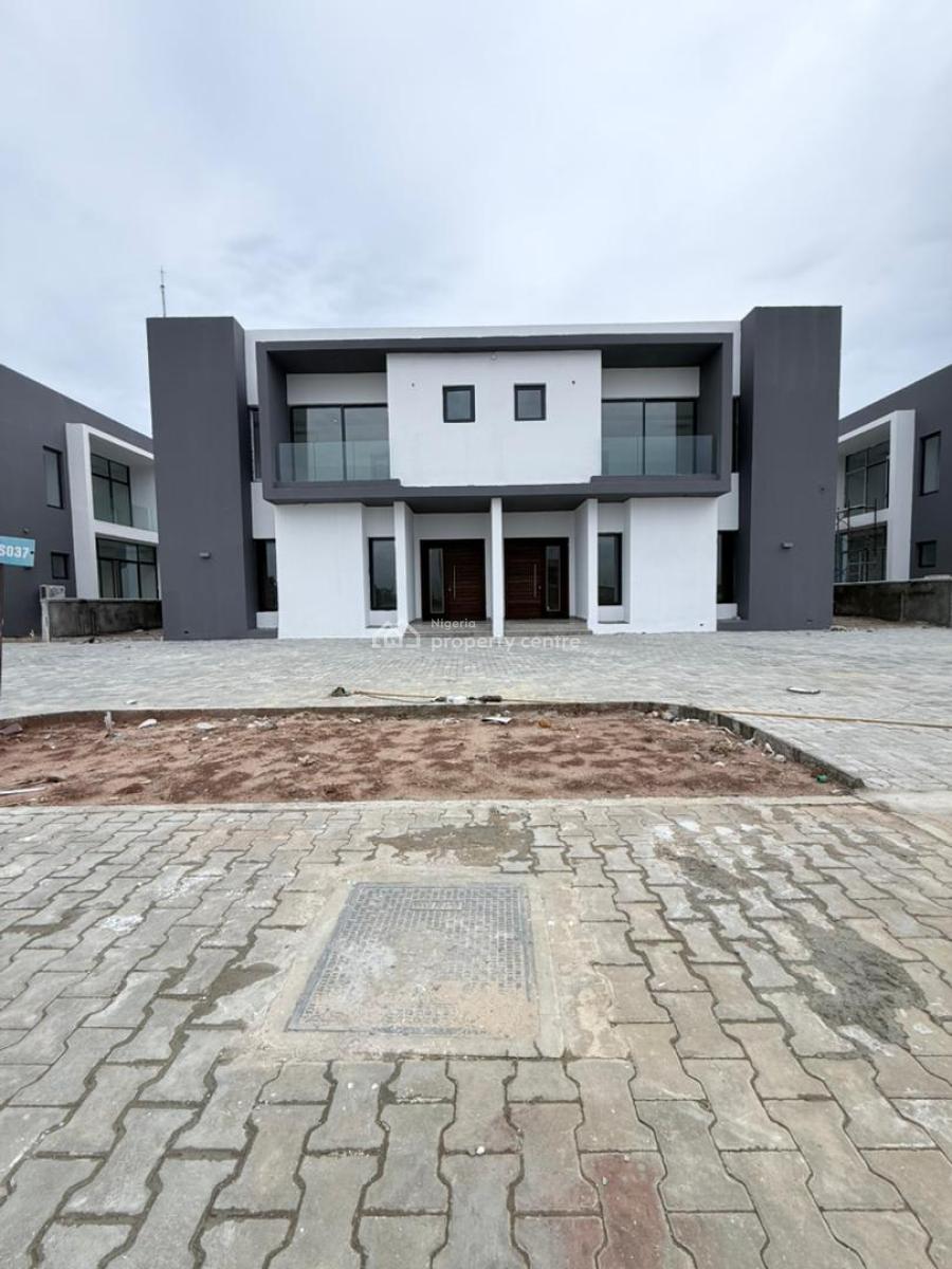 New Waterfront View Duplex, Maiyegun Beach Estate Coastal Expressway, Lekki, Lagos, Semi-detached Duplex for Rent