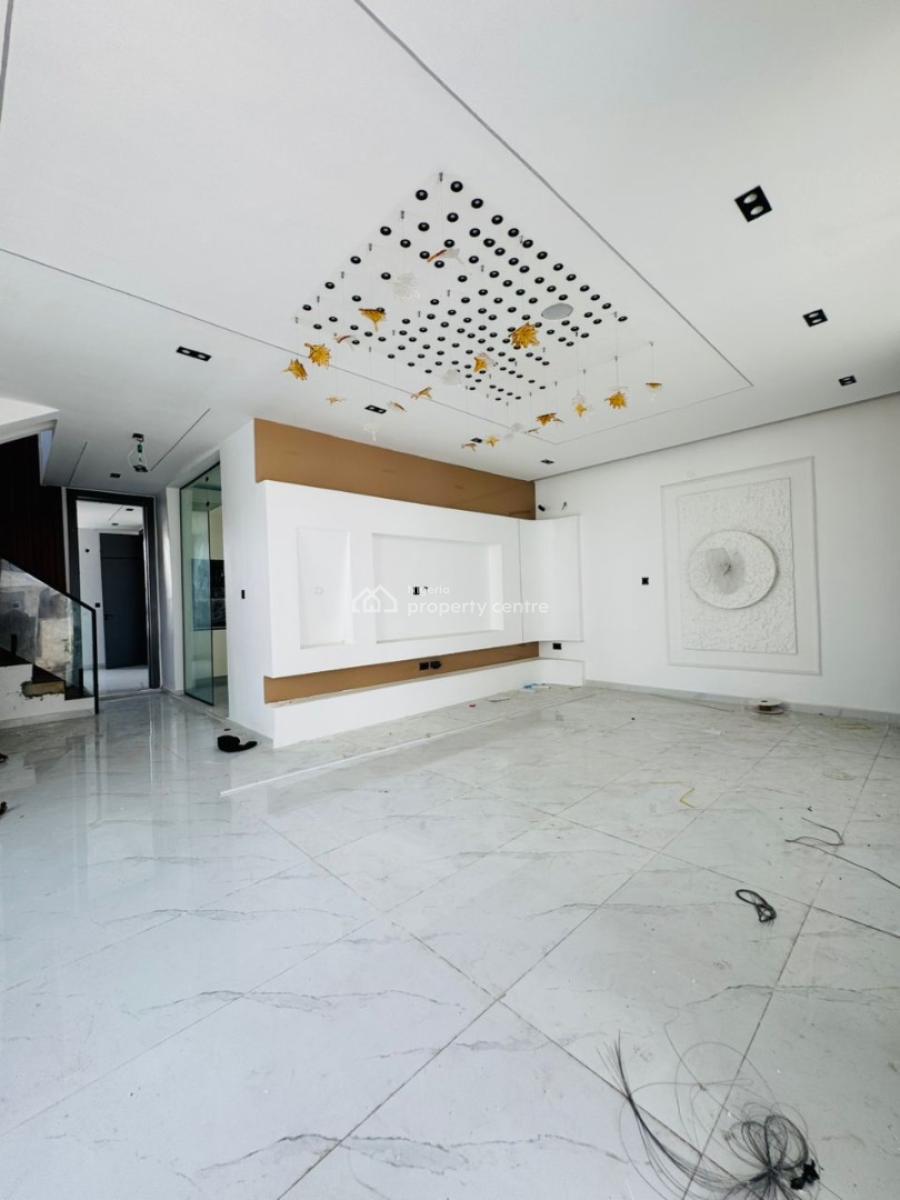 Self Compound 5 Bedroom Fully Detached Duplex with Bq and Pool, Chevron Drive, Lekki, Lagos, Detached Duplex for Sale