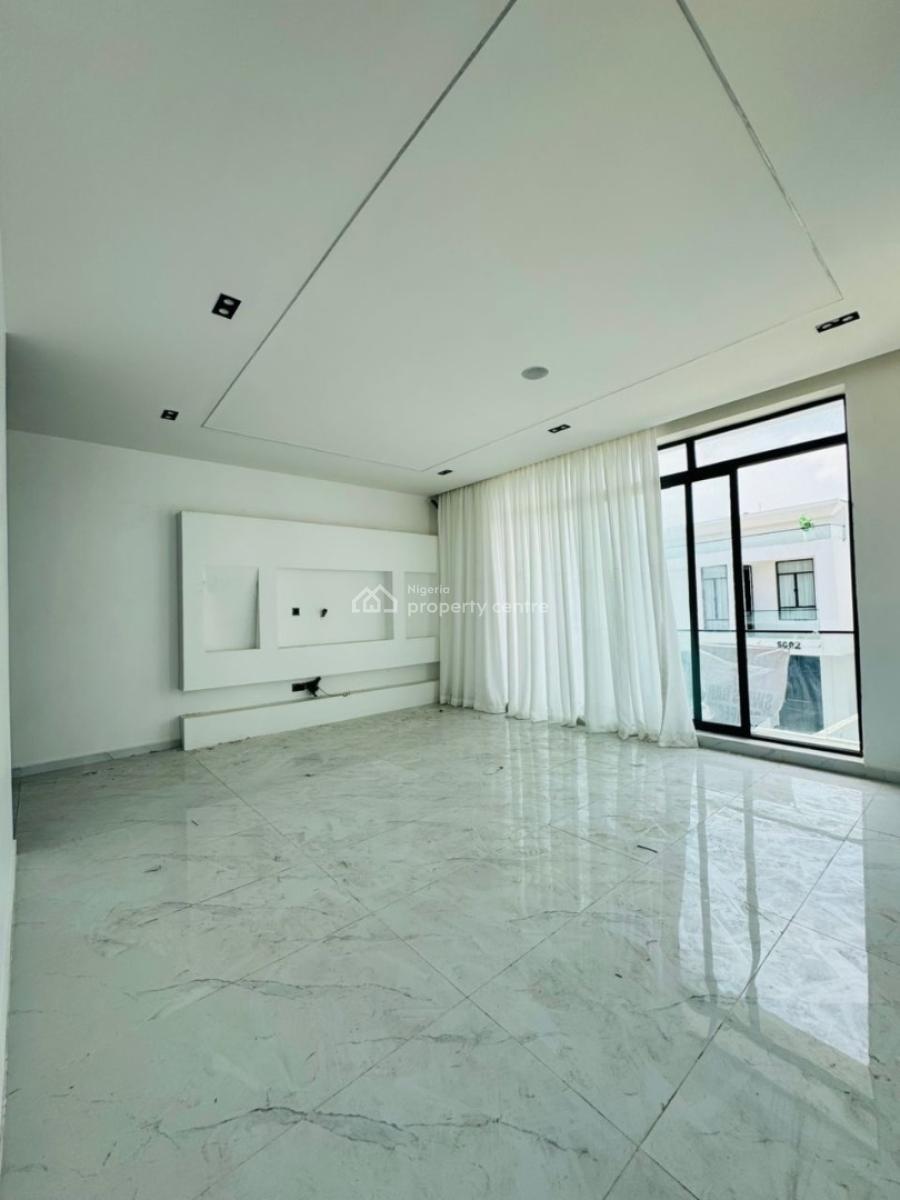 Self Compound 5 Bedroom Fully Detached Duplex with Bq and Pool, Chevron Drive, Lekki, Lagos, Detached Duplex for Sale