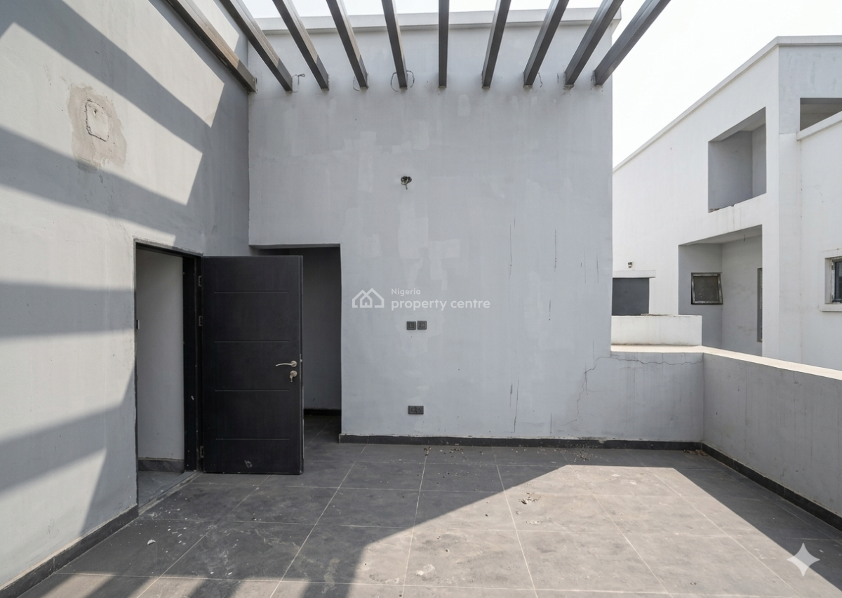 4 Bedroom Spacious Terrace Duplex with a Bq, Wuye, Abuja, Terraced Duplex for Sale
