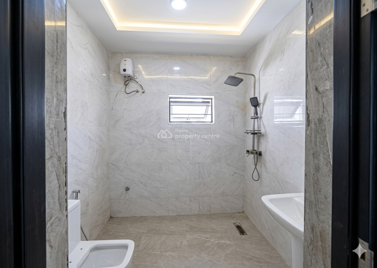 4 Bedroom Spacious Terrace Duplex with a Bq, Wuye, Abuja, Terraced Duplex for Sale