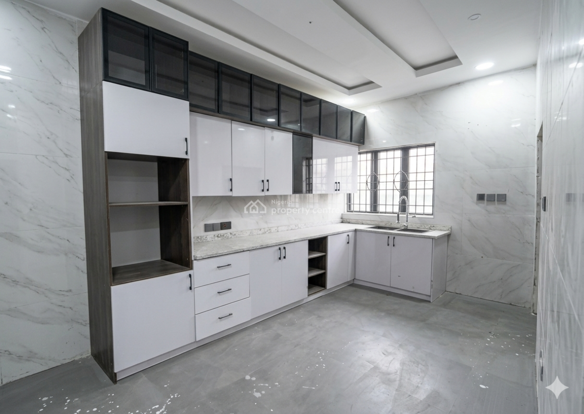 4 Bedroom Spacious Terrace Duplex with a Bq, Wuye, Abuja, Terraced Duplex for Sale