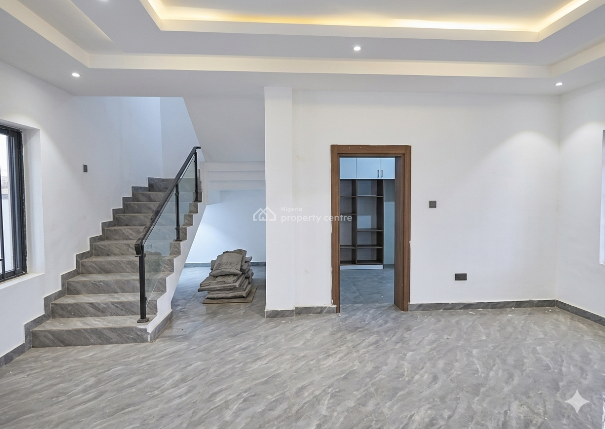 4 Bedroom Spacious Terrace Duplex with a Bq, Wuye, Abuja, Terraced Duplex for Sale